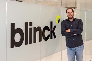In de steigers Blinck, oktober 2021 (Schoonmakend Nederland)