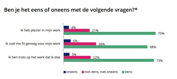 Werknemersonderzoek werkplezier fit genoeg en trots op het werk, 2024 (Schoonmakend Nederland)