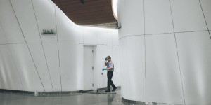 Schoonmaken groot bedrijf