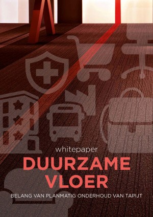 Cover whitepaper Duurzame Vloer, 2023 (Modint, Schoonmakend Nederland, VSR)